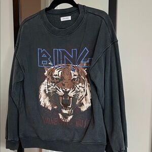 Anine Bing Graphic Sweatshirt SM